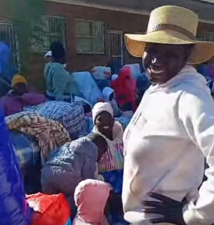 Group Gathers Outside Turfloop Police Station Following Operation