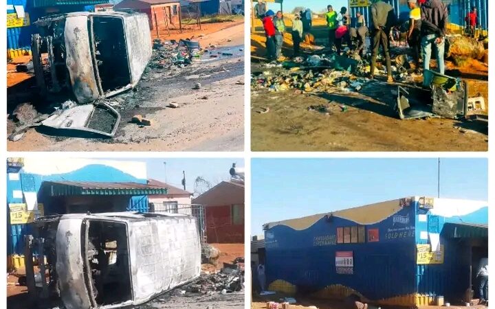 Violence and Property Damage Reported in Eden park , Ekurhuleni