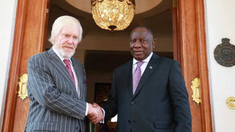 USA AMBASSADOR WARN SOUTH AFRICA