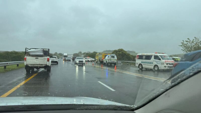 Another accident reported along N2 near Mandeni
